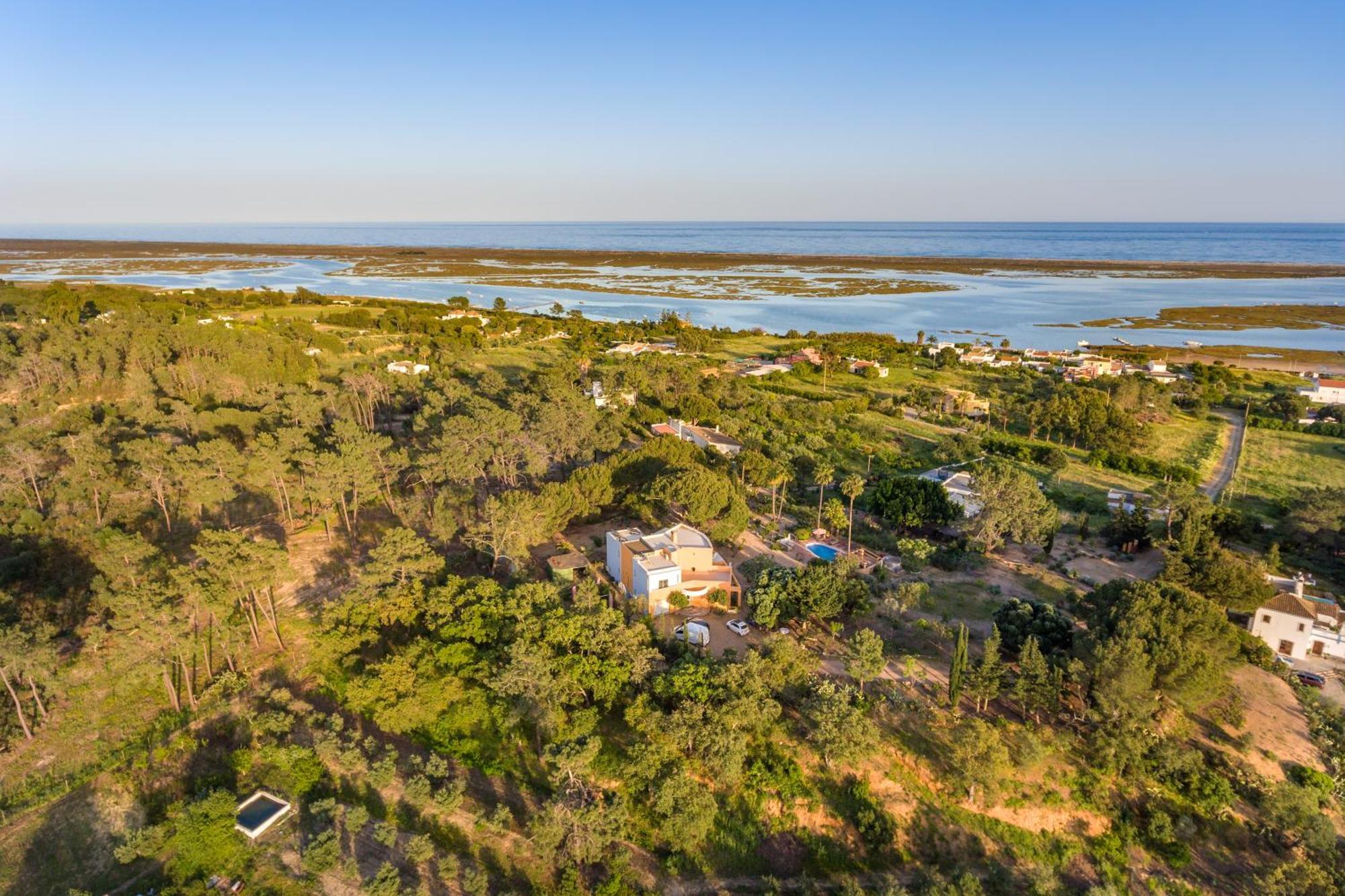 Meia Lua - Your Private Artsy Paradise Overlooking The Ria Formosa With Pool And Sea Views Near Barril Beach, Tavira Luz de Tavira Eksteriør bilde