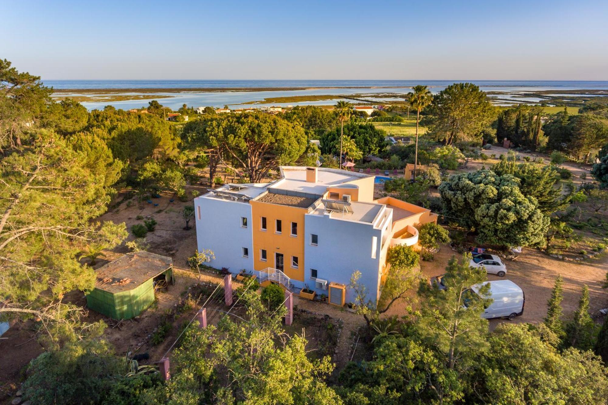 Meia Lua - Your Private Artsy Paradise Overlooking The Ria Formosa With Pool And Sea Views Near Barril Beach, Tavira Luz de Tavira Eksteriør bilde