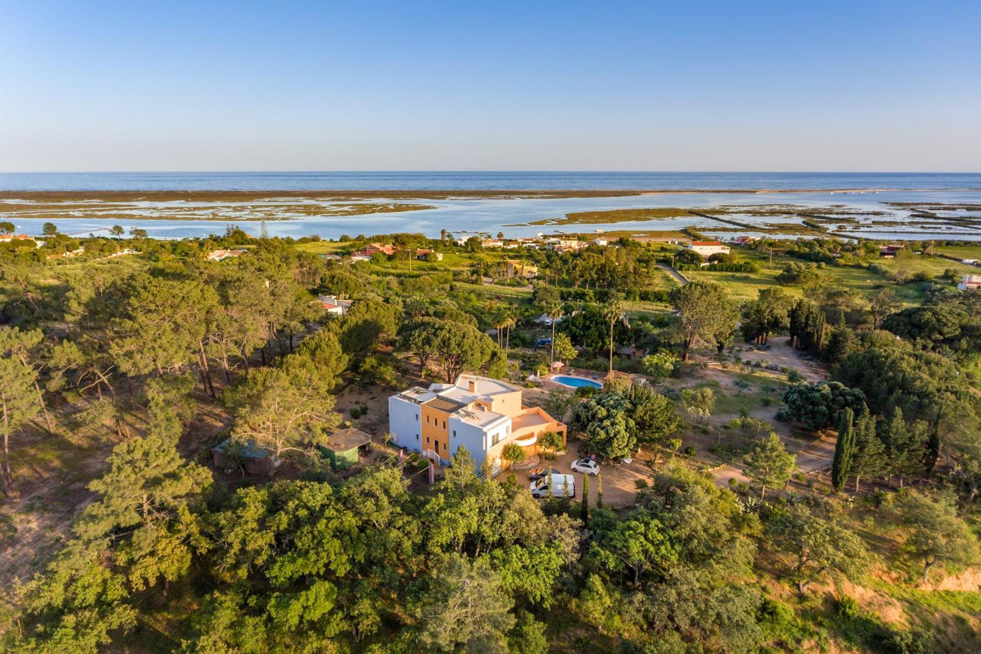 Meia Lua - Your Private Artsy Paradise Overlooking The Ria Formosa With Pool And Sea Views Near Barril Beach, Tavira Luz de Tavira Eksteriør bilde